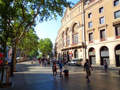 Ramblas Street (las Ramblas) Barcelona